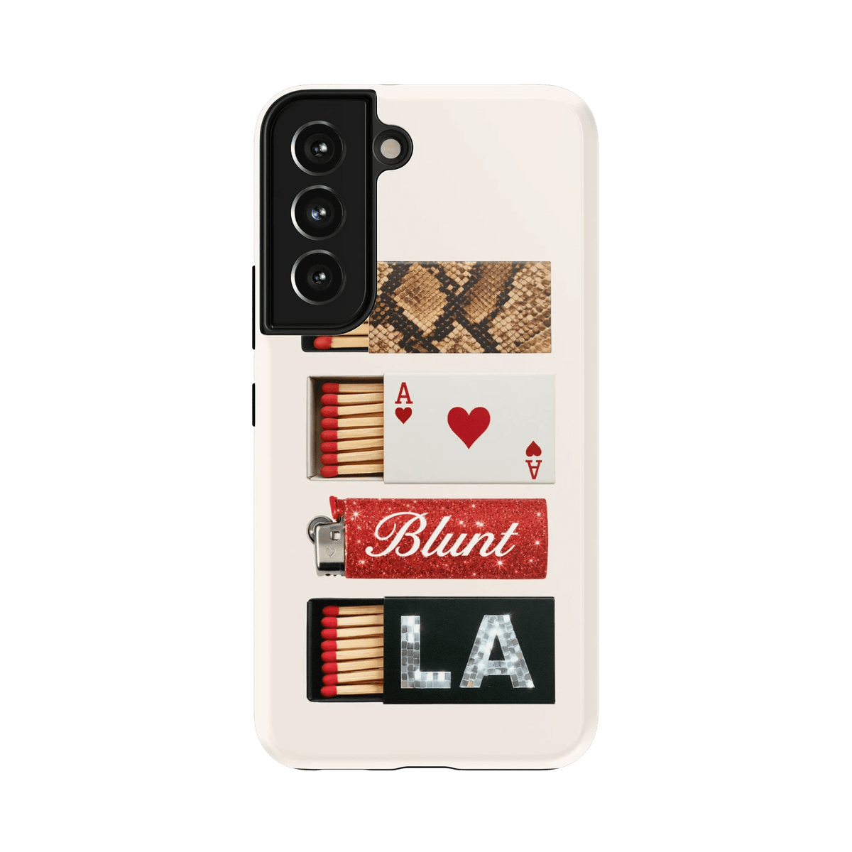 Cream Match Samsung Case - Blunt Cases