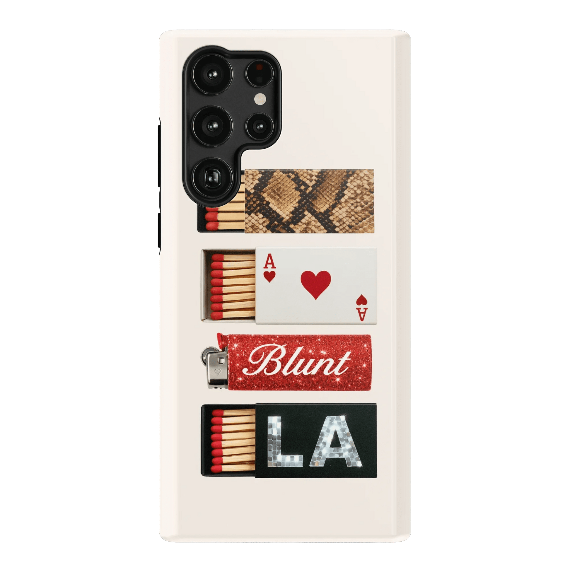 Cream Match Samsung Case - Blunt Cases