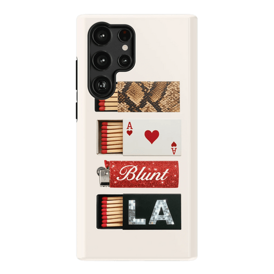 Cream Match Samsung Case - Blunt Cases