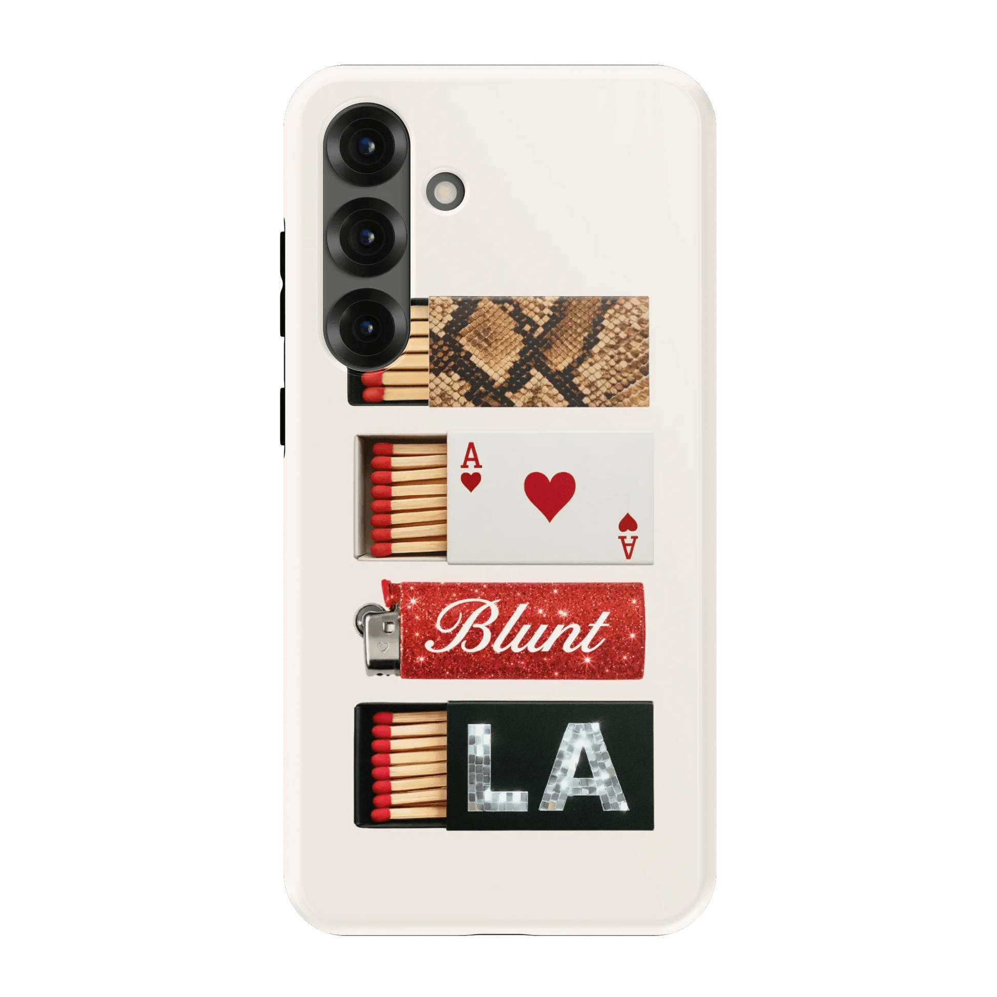Cream Match Samsung Case - Blunt Cases