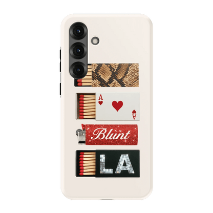 Cream Match Samsung Case - Blunt Cases