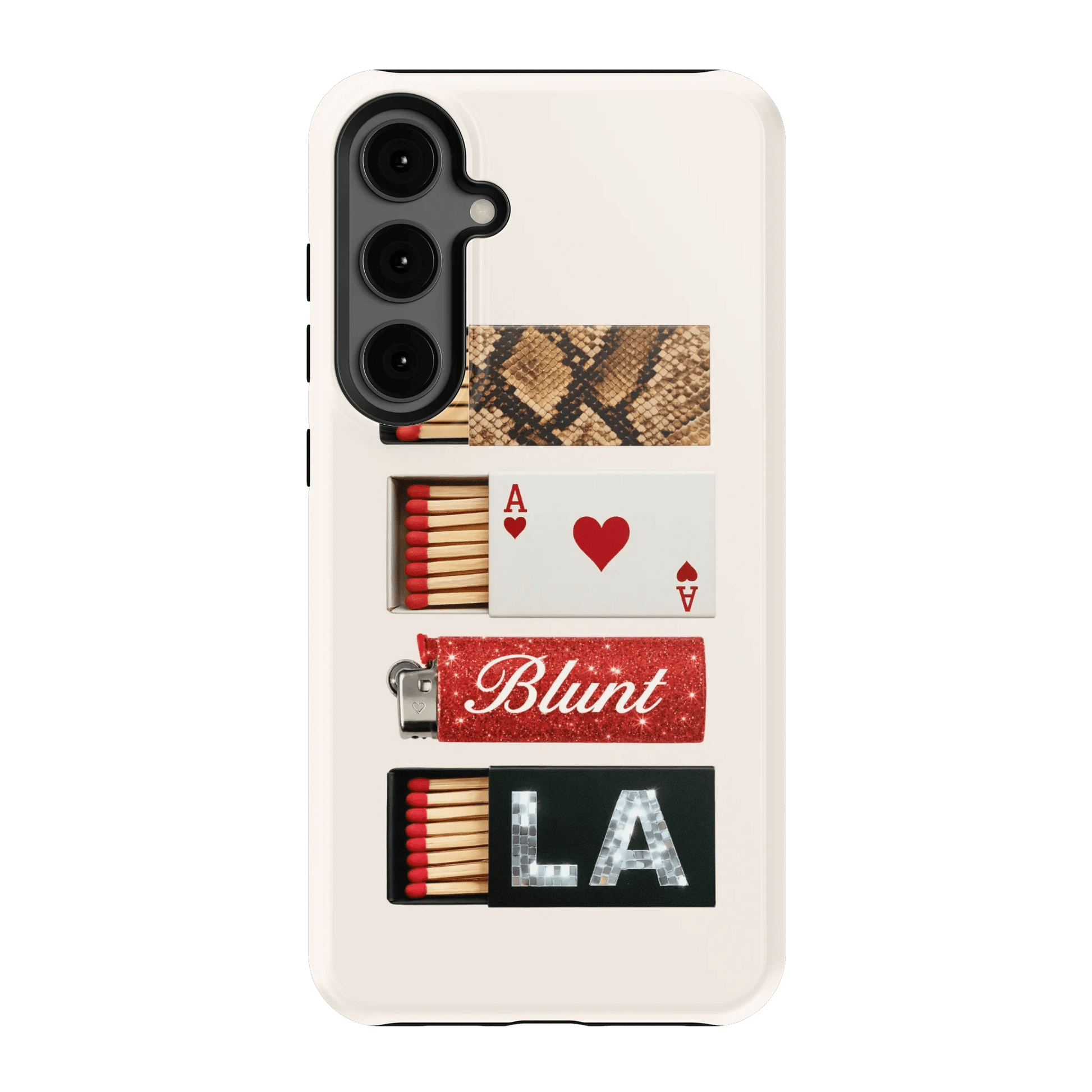 Cream Match Samsung Case - Blunt Cases