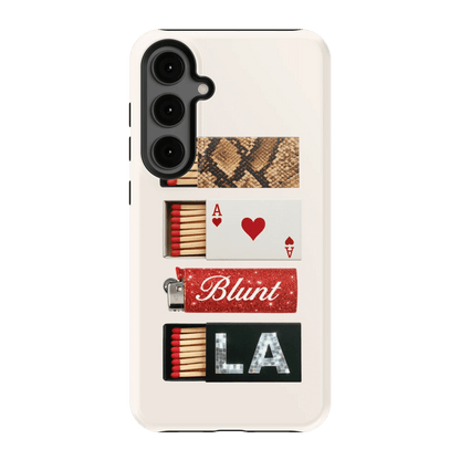 Cream Match Samsung Case - Blunt Cases