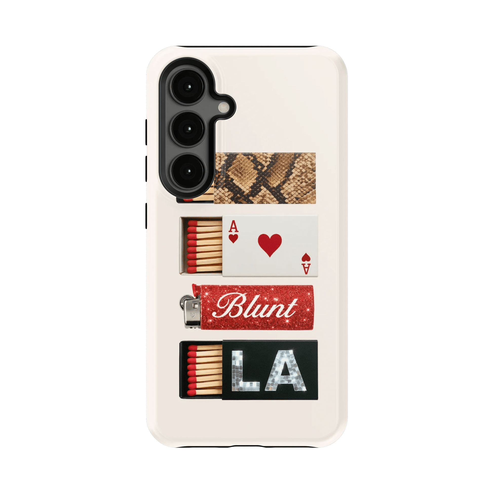 Cream Match Samsung Case - Blunt Cases