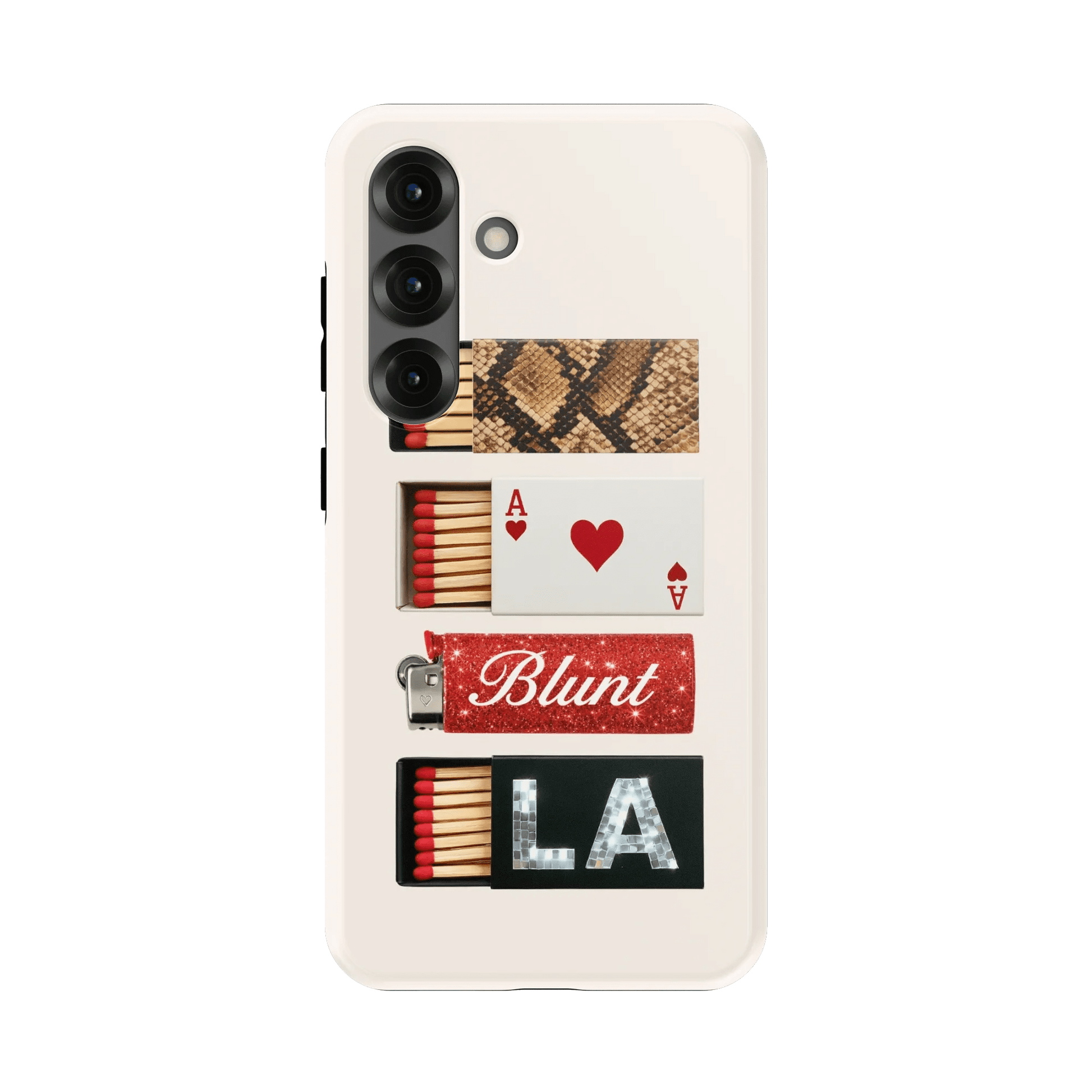 Cream Match Samsung Case - Blunt Cases