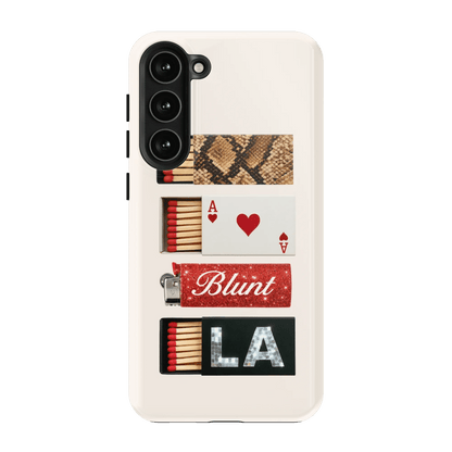 Cream Match Samsung Case - Blunt Cases