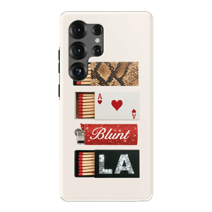 Cream Match Samsung Case - Blunt Cases
