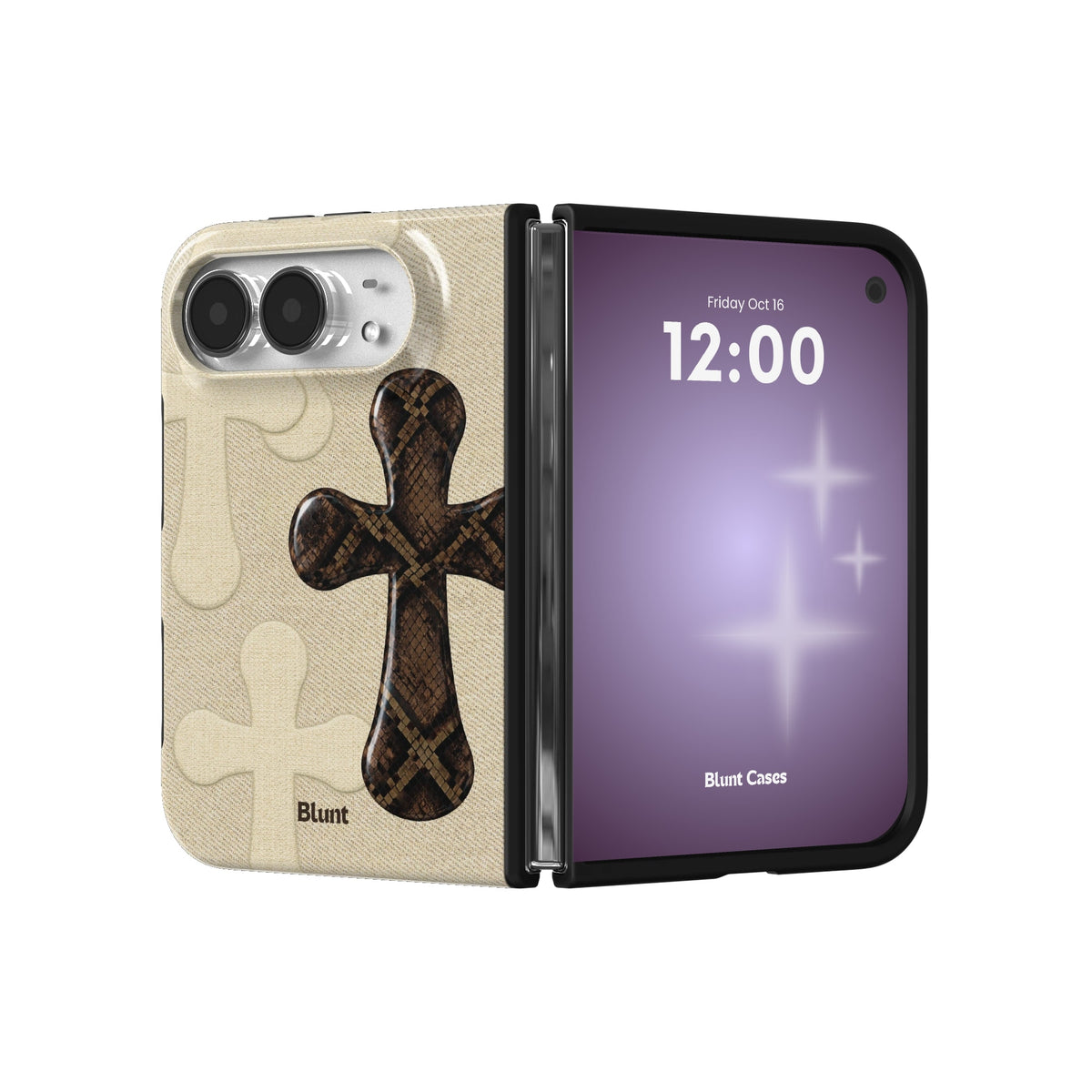 cream-patch-iphone-case iPhone 18 Duo case, view 3