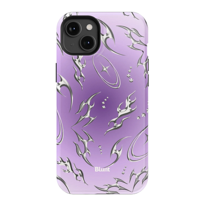 Purple Cyber iPhone Case