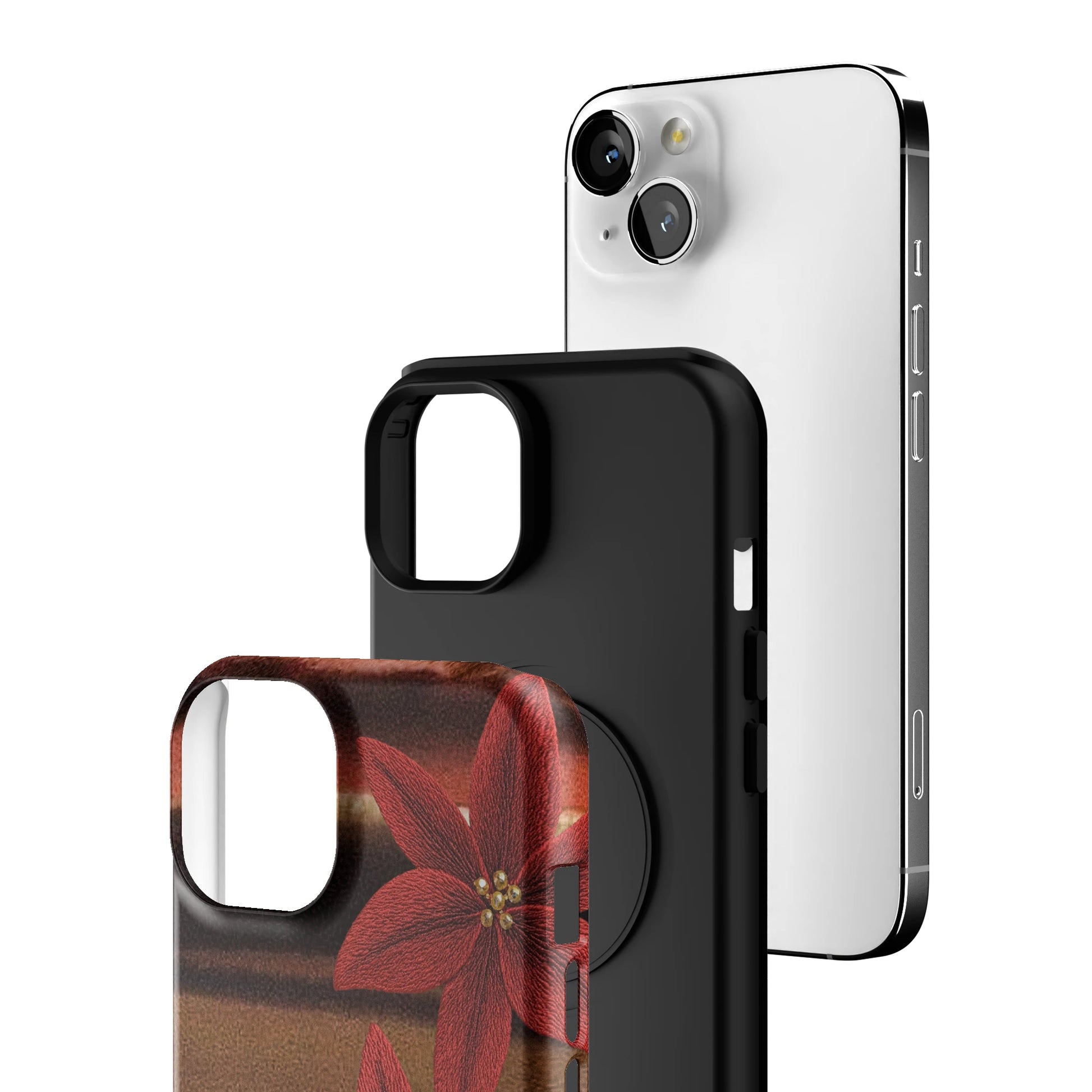 Crimson Bloom iPhone Case gallery - Iphone_13_Iphone_3