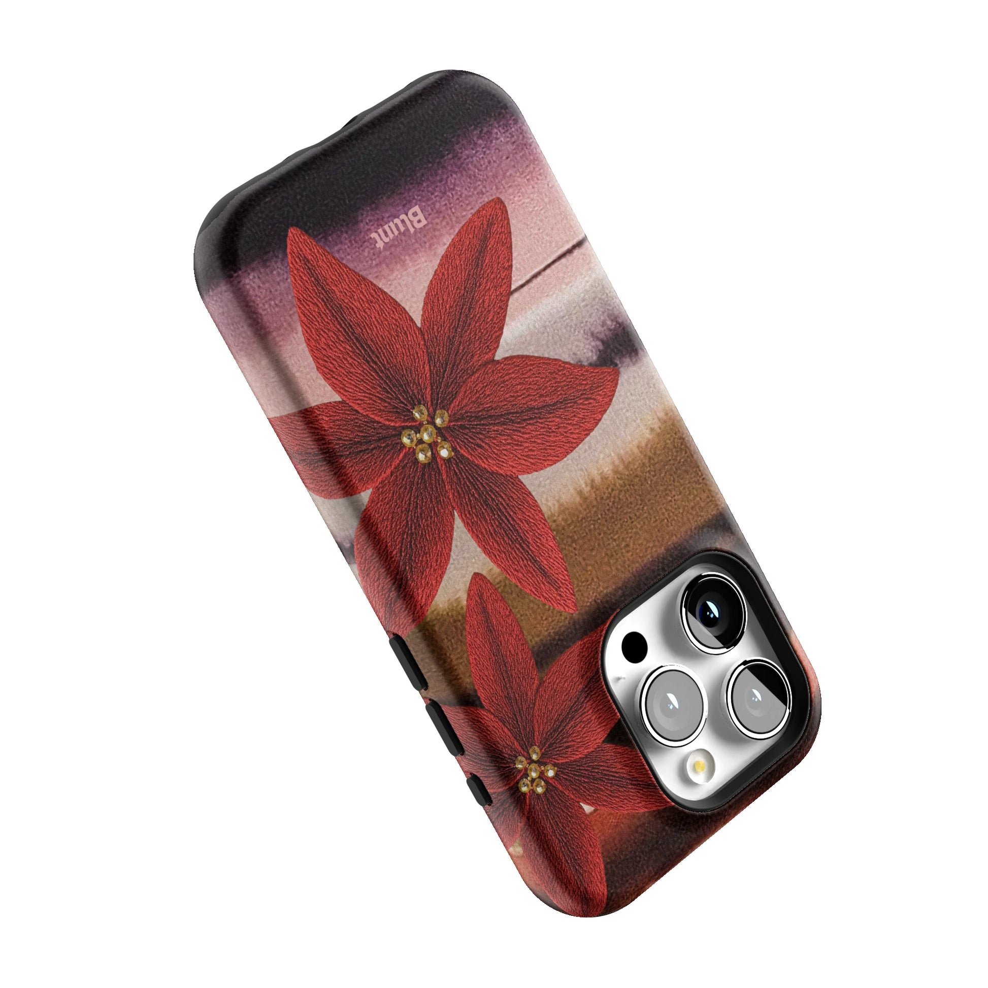 Crimson Bloom iPhone Case gallery - Iphone_15_Pro_5