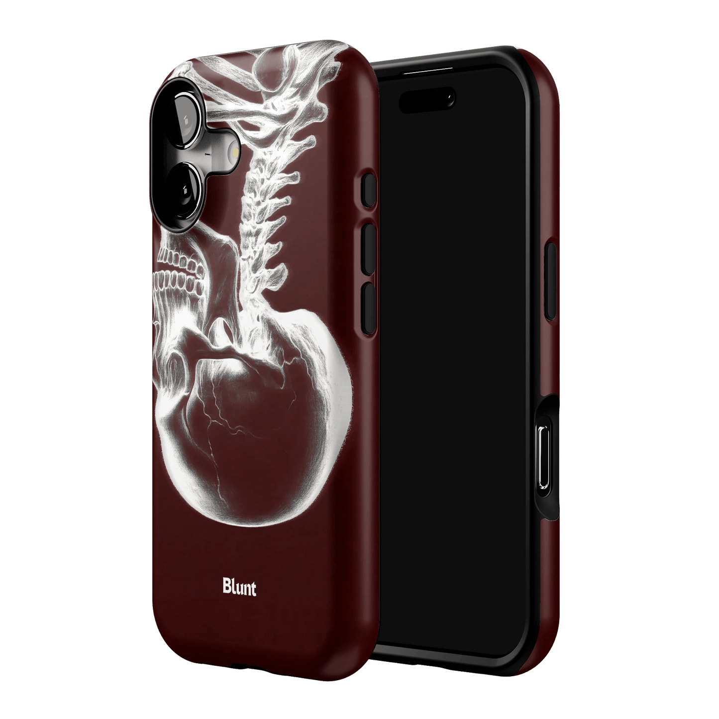 Crimson Cranium iPhone Case - Blunt Cases