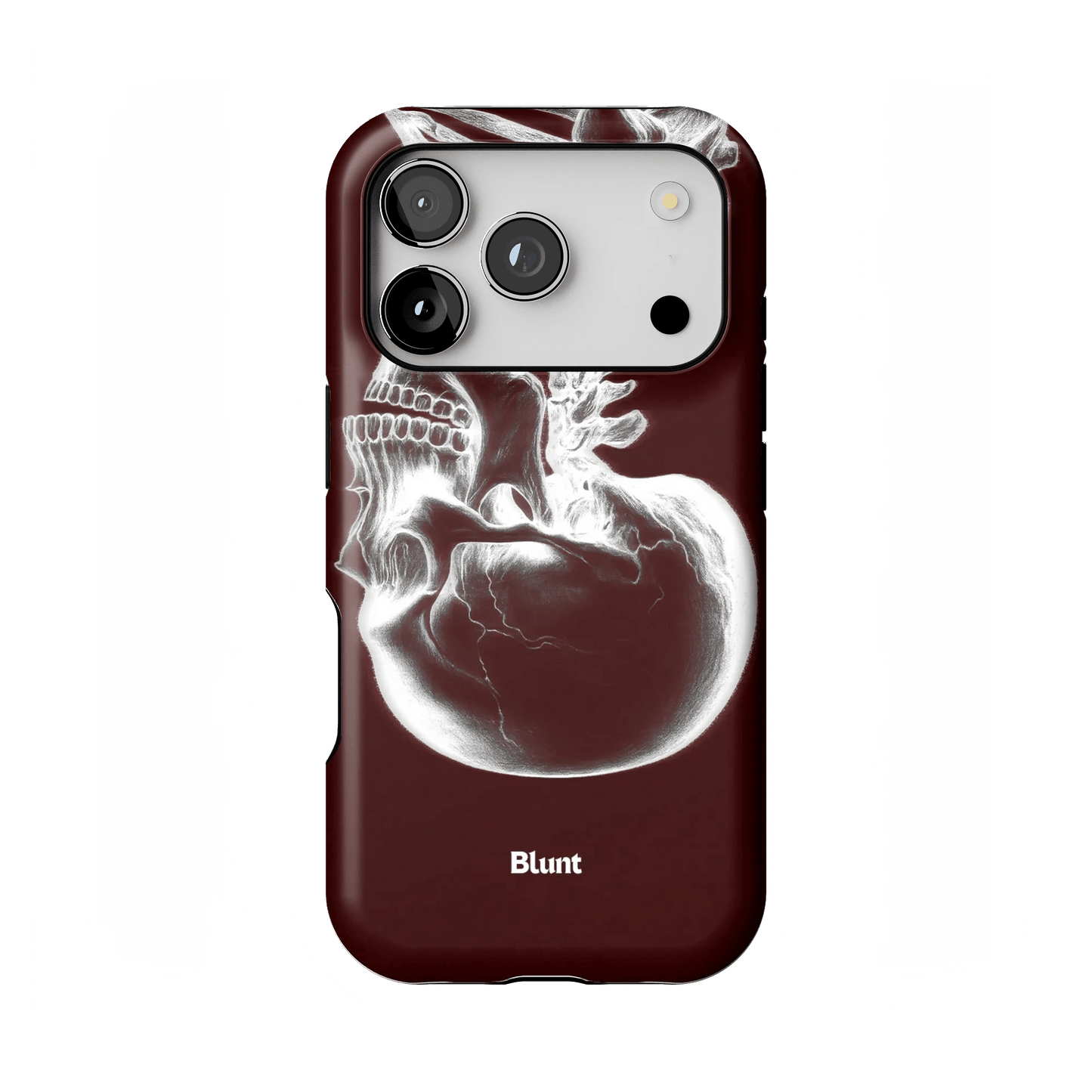 Crimson Cranium iPhone Case - Blunt Cases