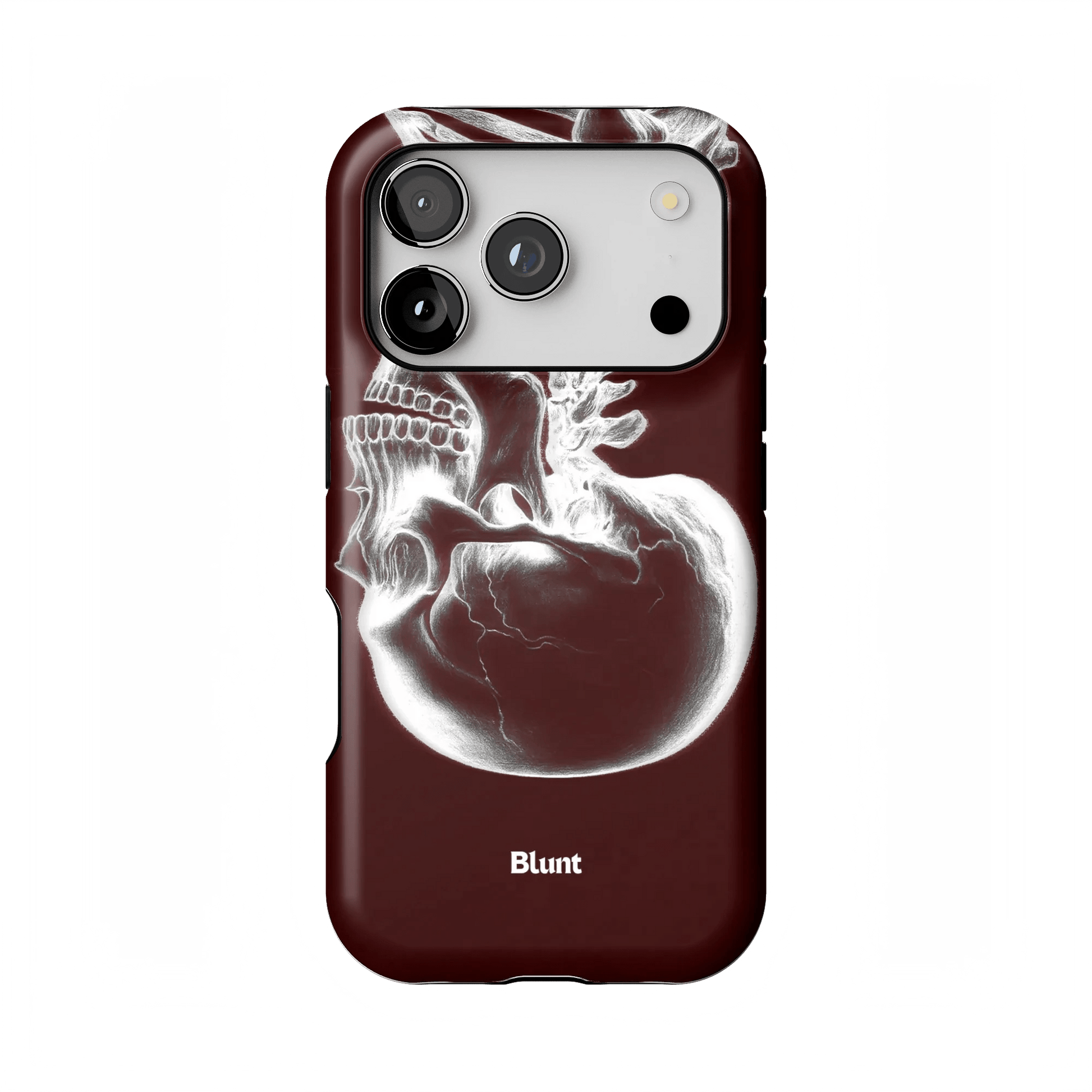 Crimson Cranium iPhone Case - Blunt Cases