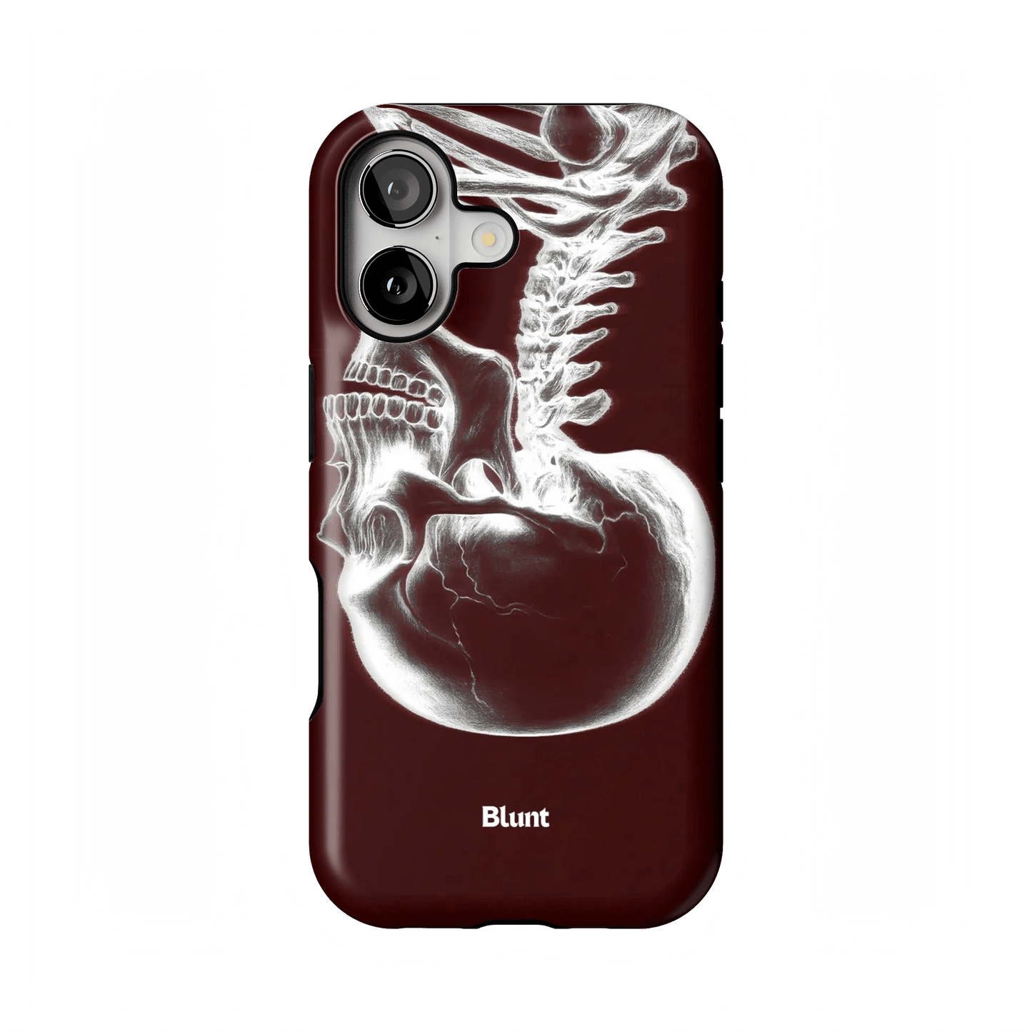 Crimson Cranium iPhone Case - Blunt Cases