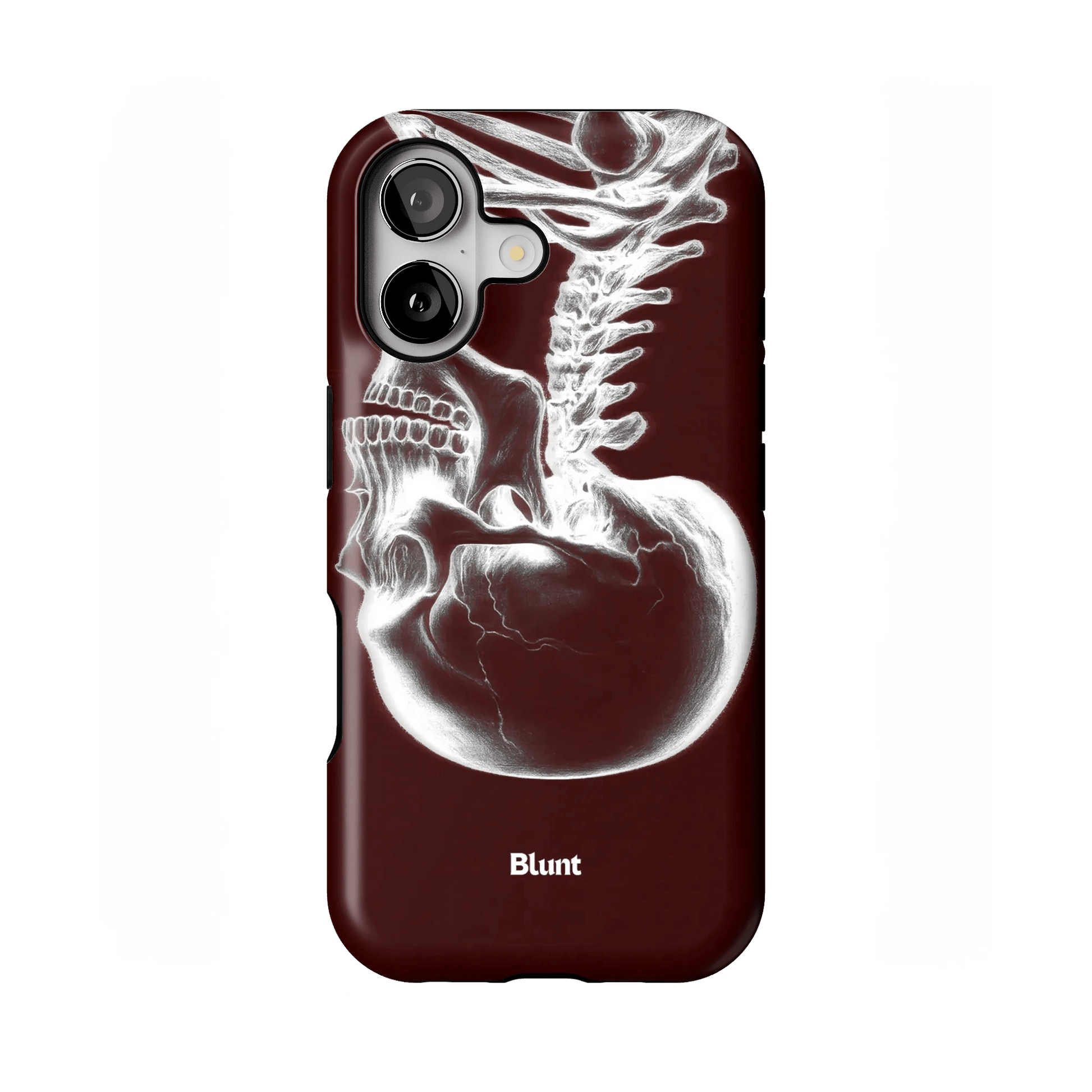 Crimson Cranium iPhone Case - Blunt Cases