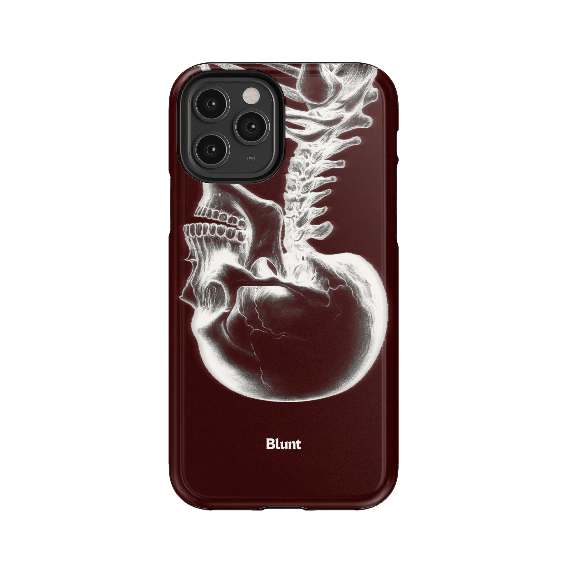 Crimson Cranium iPhone Case - Blunt Cases