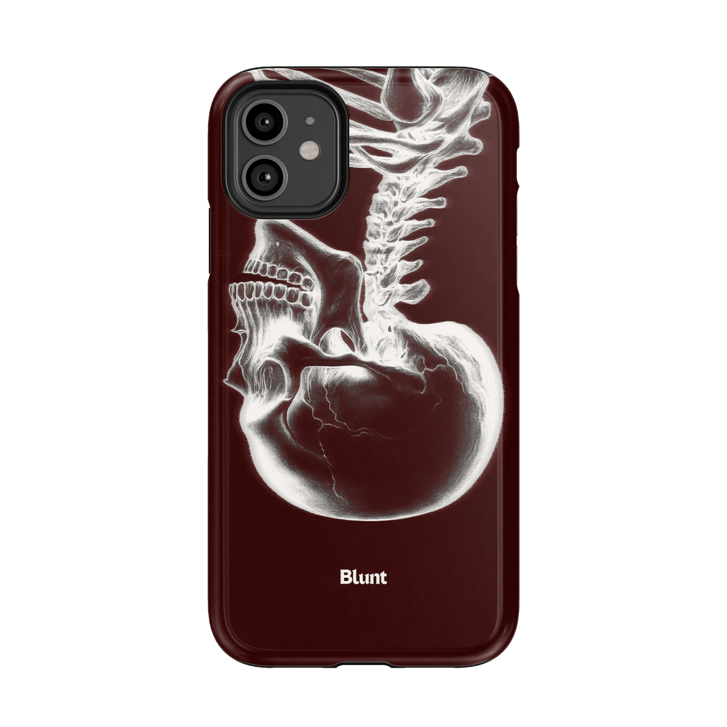 Crimson Cranium iPhone Case - Blunt Cases