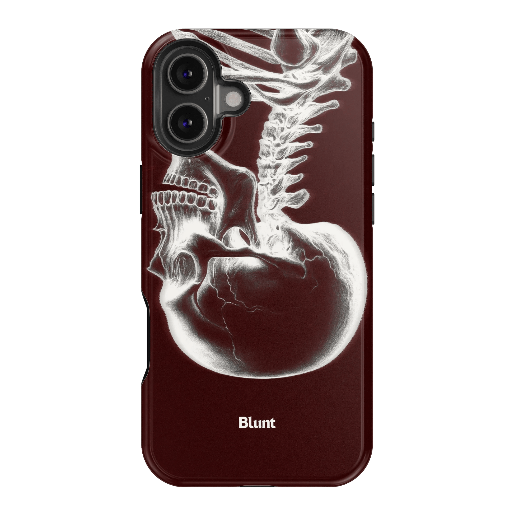Crimson Cranium iPhone Case - Blunt Cases