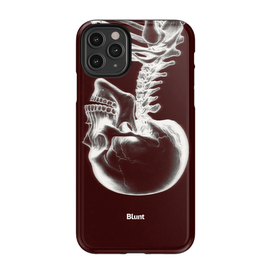 Crimson Cranium iPhone Case - Blunt Cases