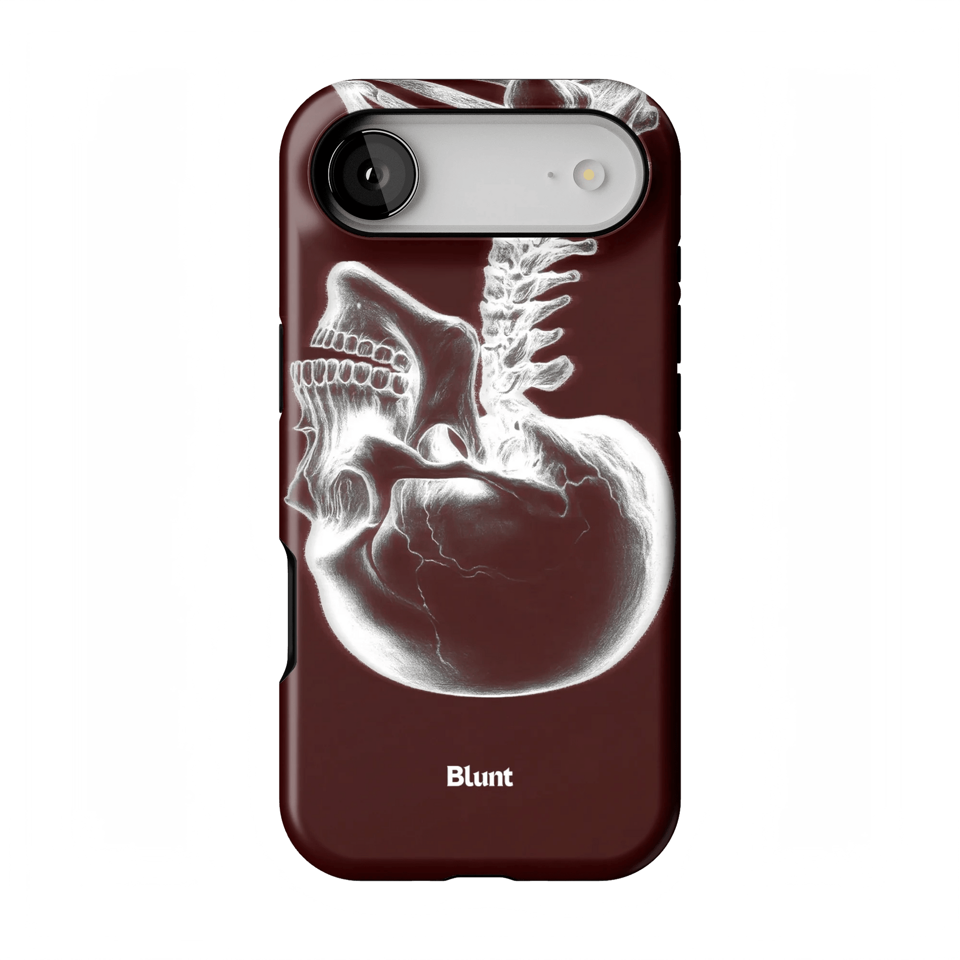 Crimson Cranium iPhone Case - Blunt Cases