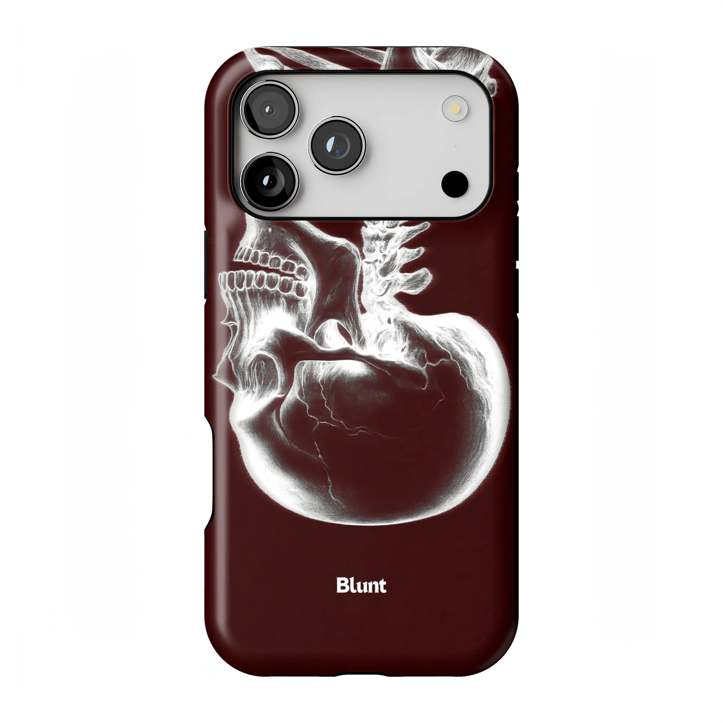 Crimson Cranium iPhone Case - Blunt Cases