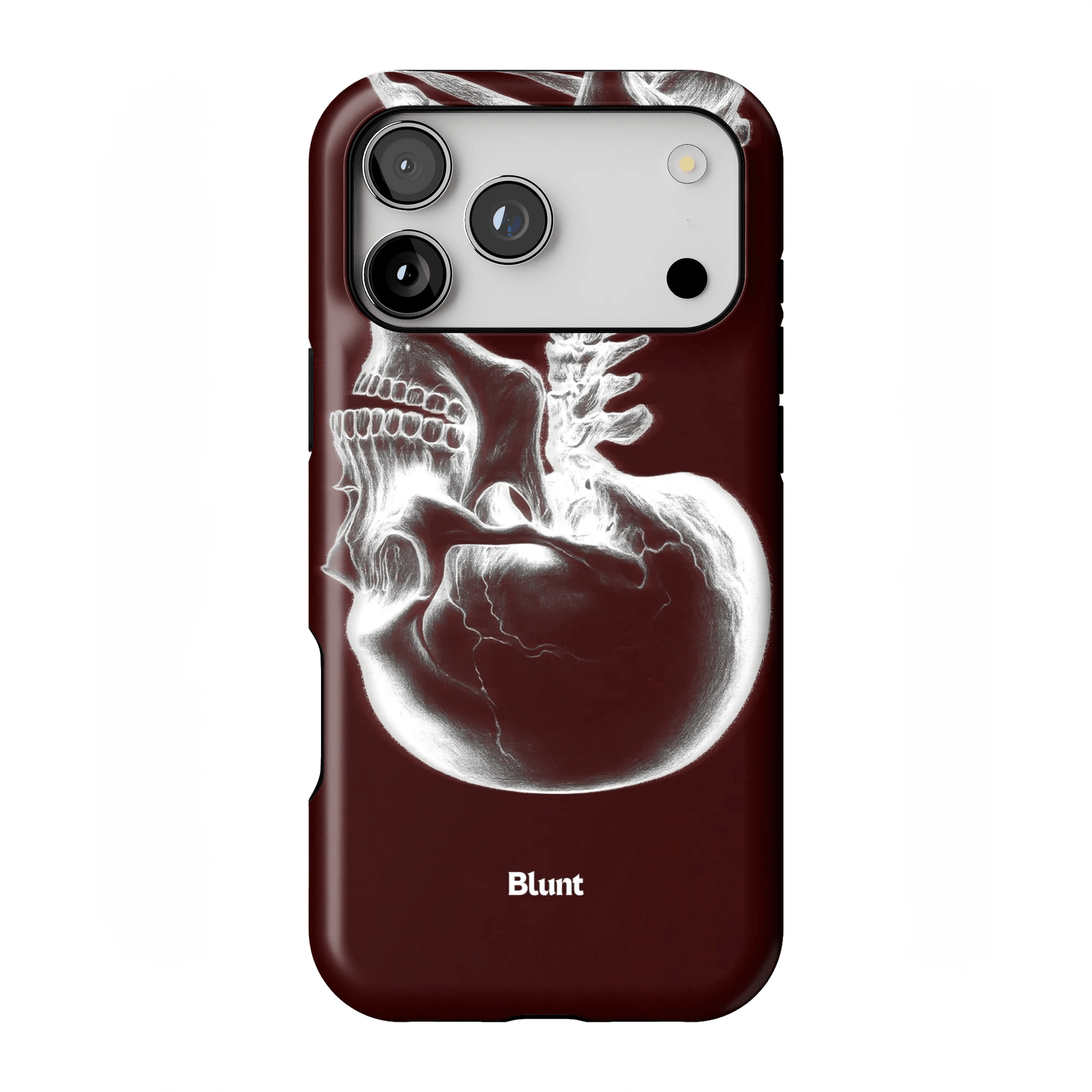 Crimson Cranium iPhone Case - Blunt Cases
