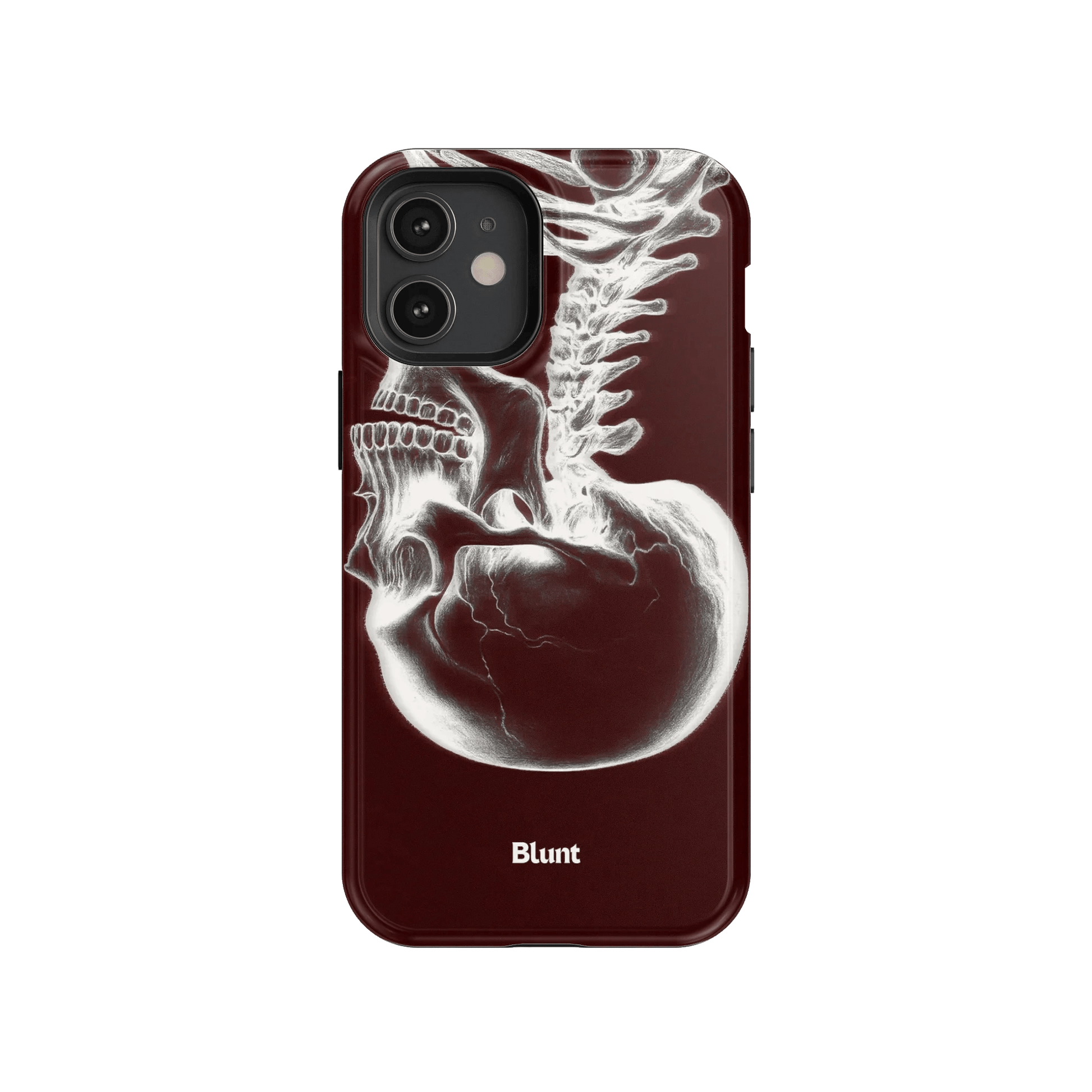 Crimson Cranium iPhone Case - Blunt Cases
