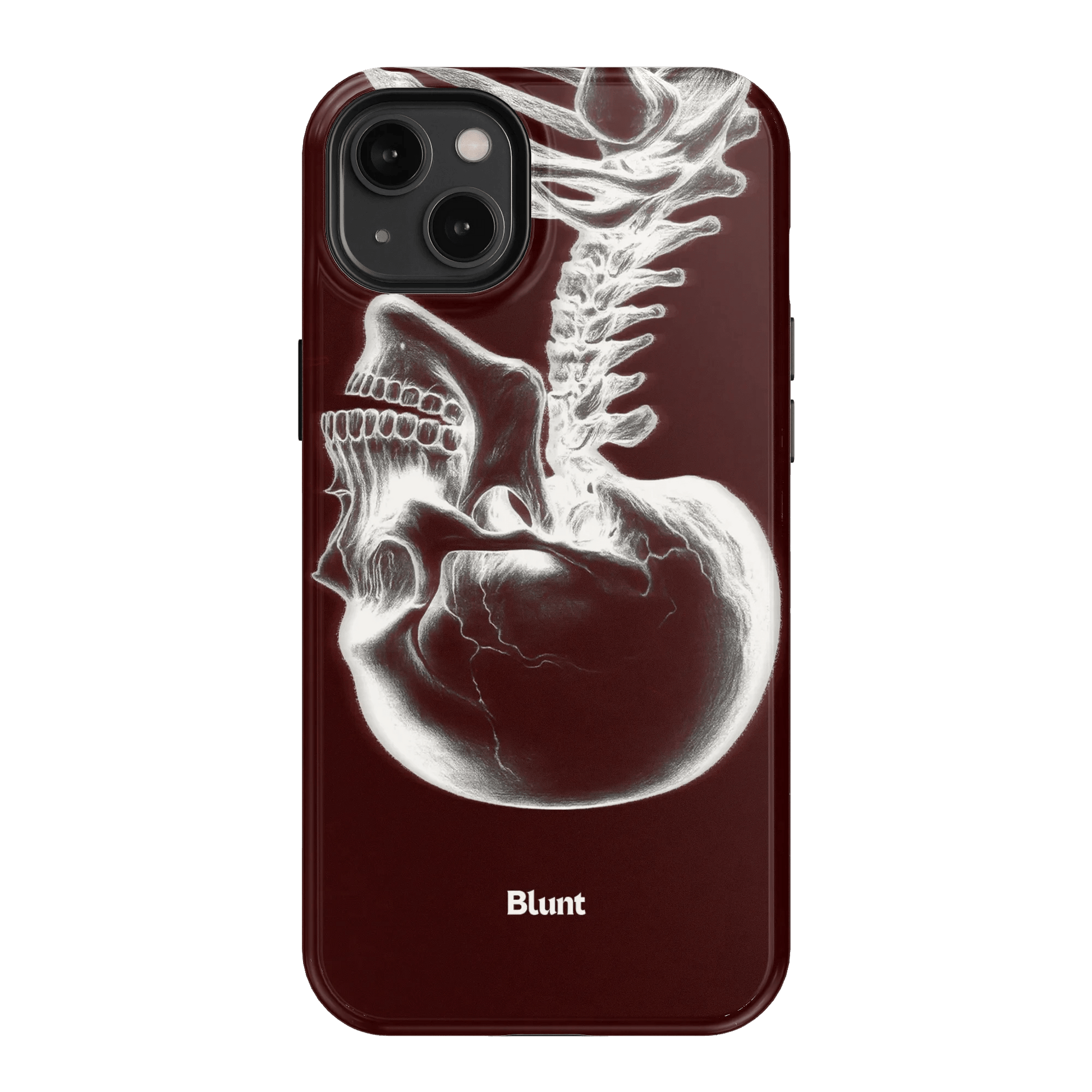 Crimson Cranium iPhone Case - Blunt Cases