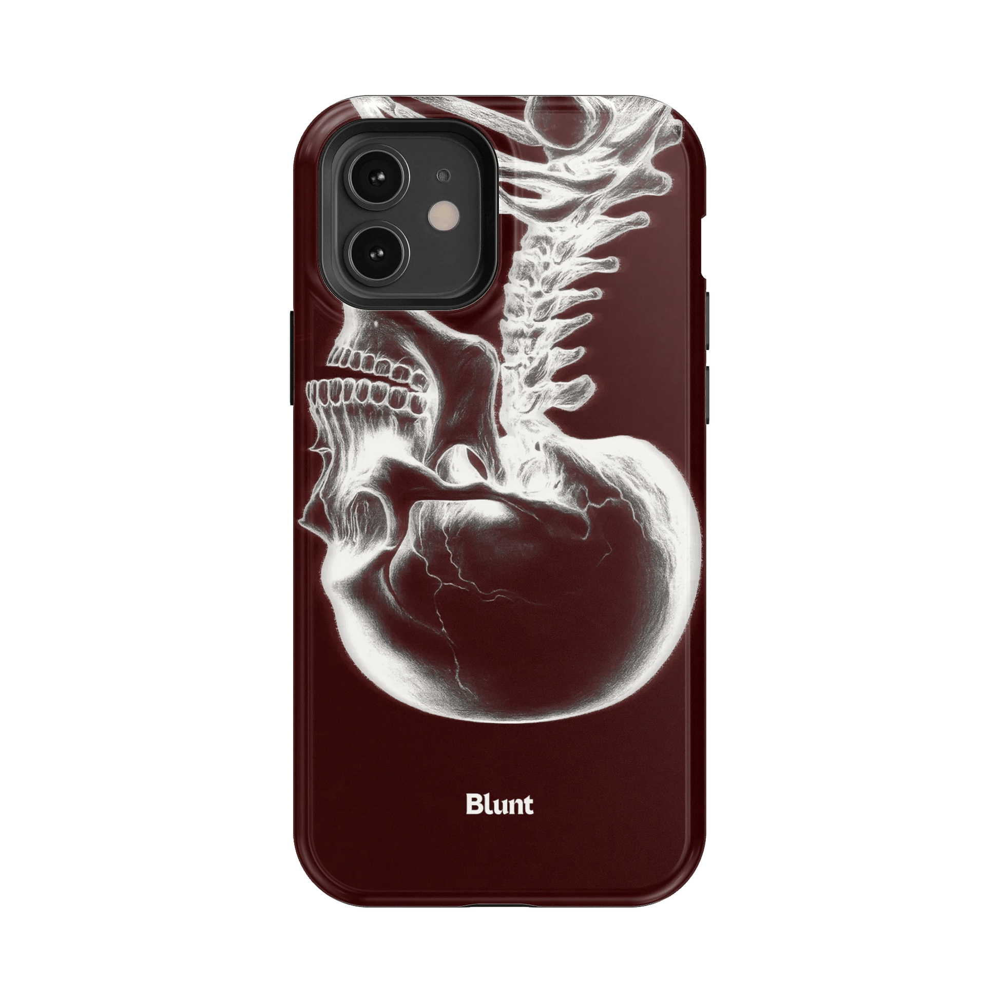 Crimson Cranium iPhone Case - Blunt Cases