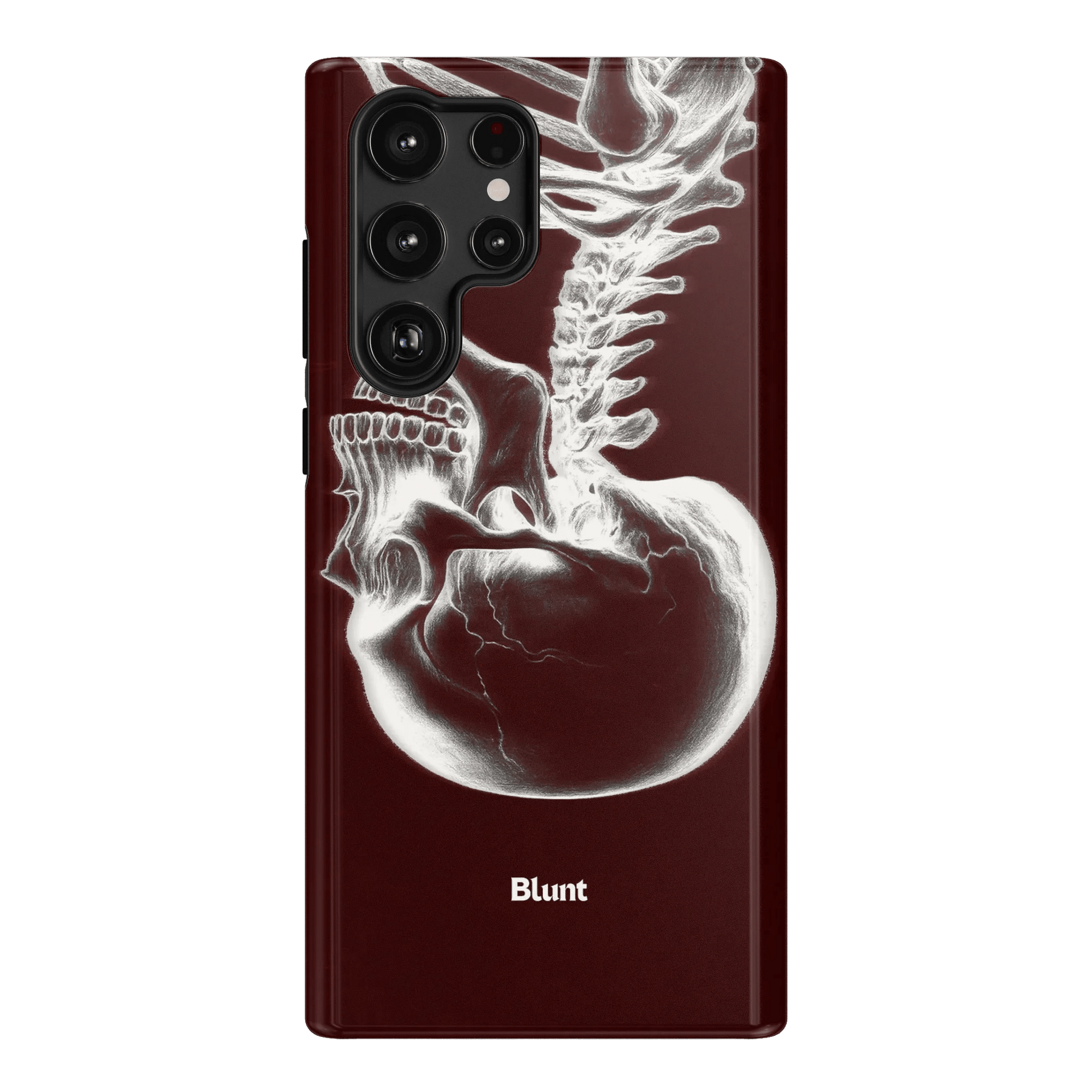 Crimson Cranium Samsung Case - Blunt Cases