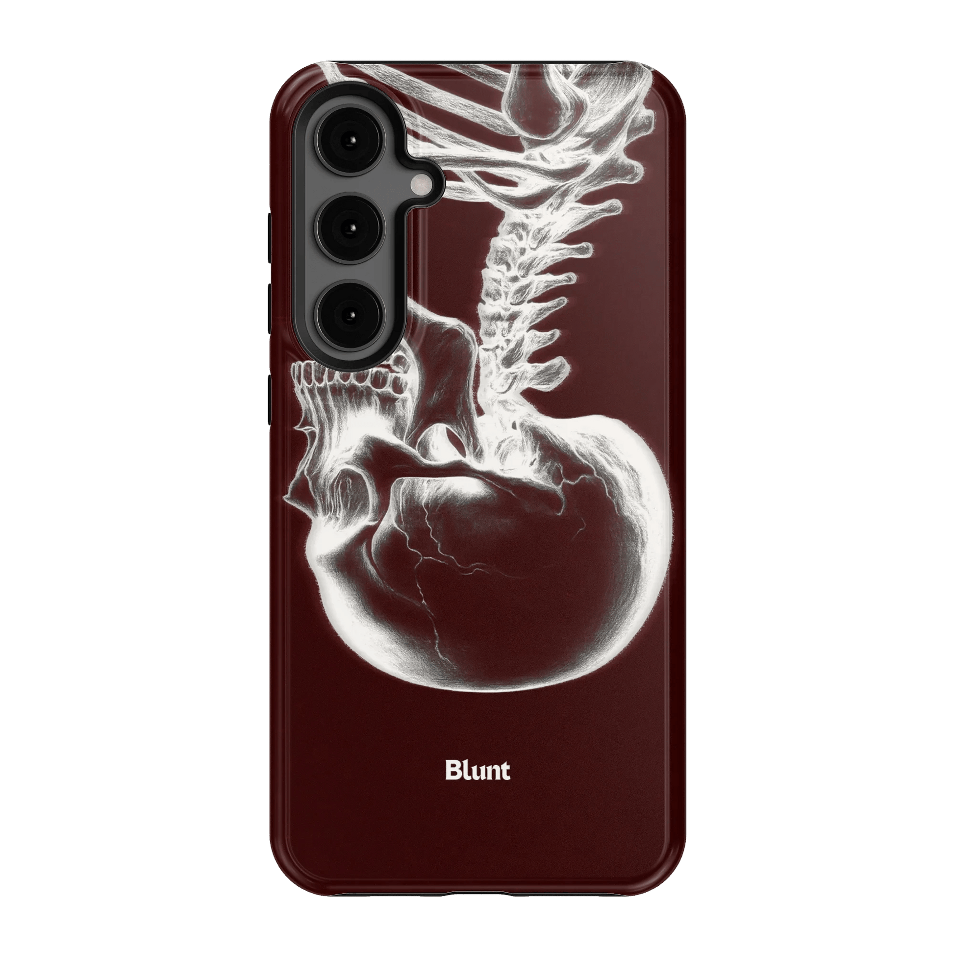 Crimson Cranium Samsung Case - Blunt Cases