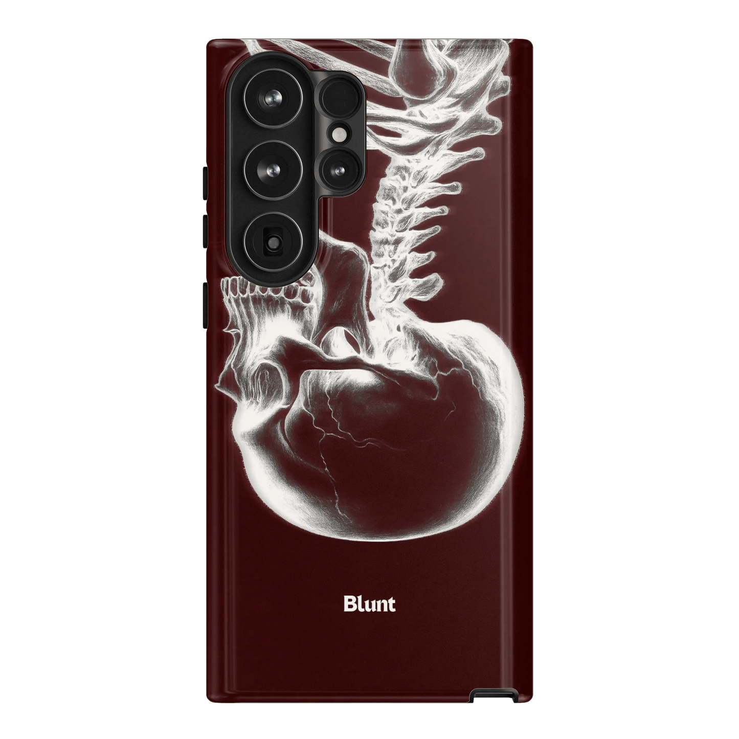Crimson Cranium Samsung Case - Blunt Cases