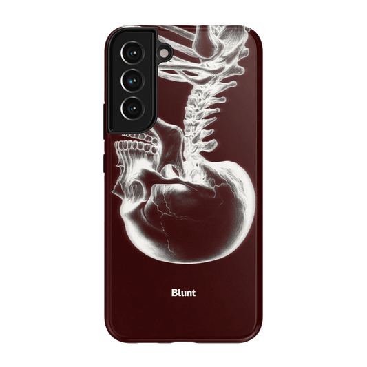 Crimson Cranium Samsung Case - Blunt Cases