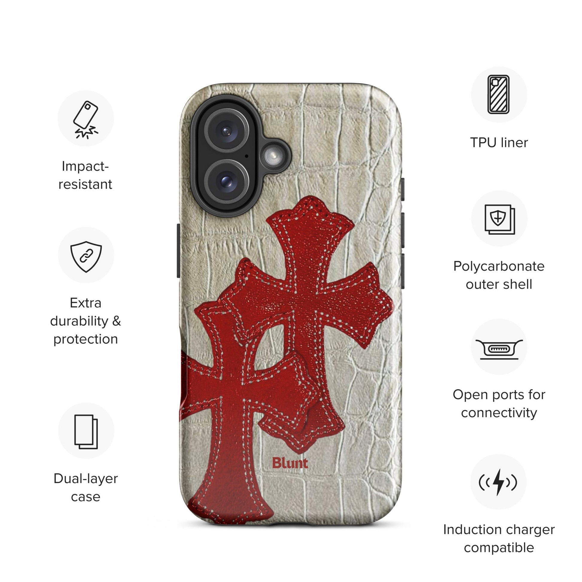 Crimson Creed iPhone Case - Blunt Cases