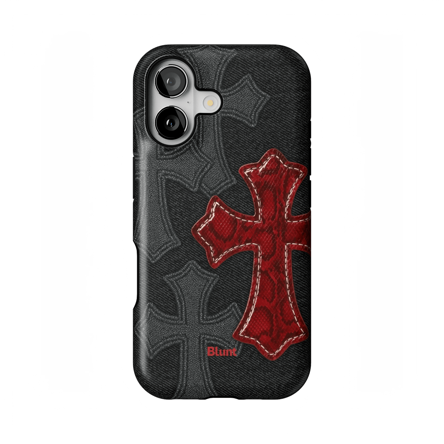 Crimson Cross iPhone Case - Blunt Cases