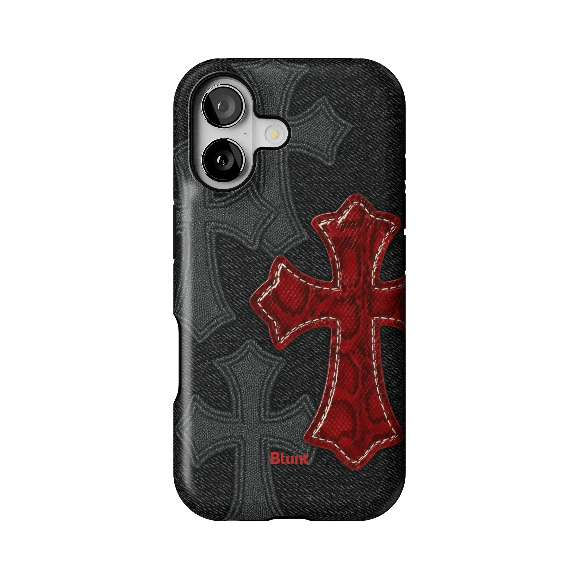 Crimson Cross iPhone Case - Blunt Cases