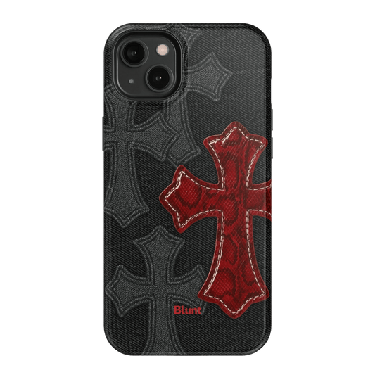 Crimson Cross iPhone Case - Blunt Cases