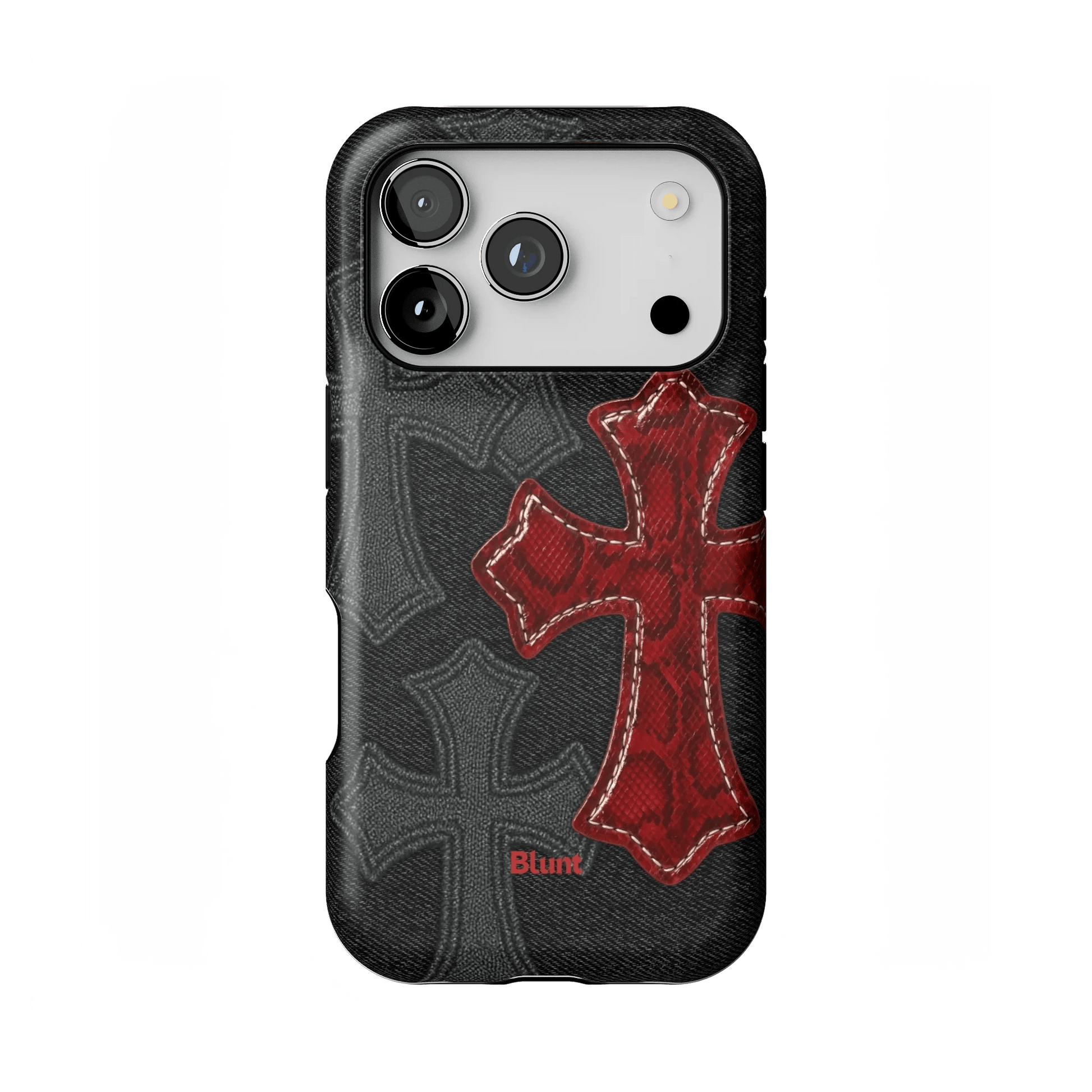Crimson Cross iPhone Case - Blunt Cases