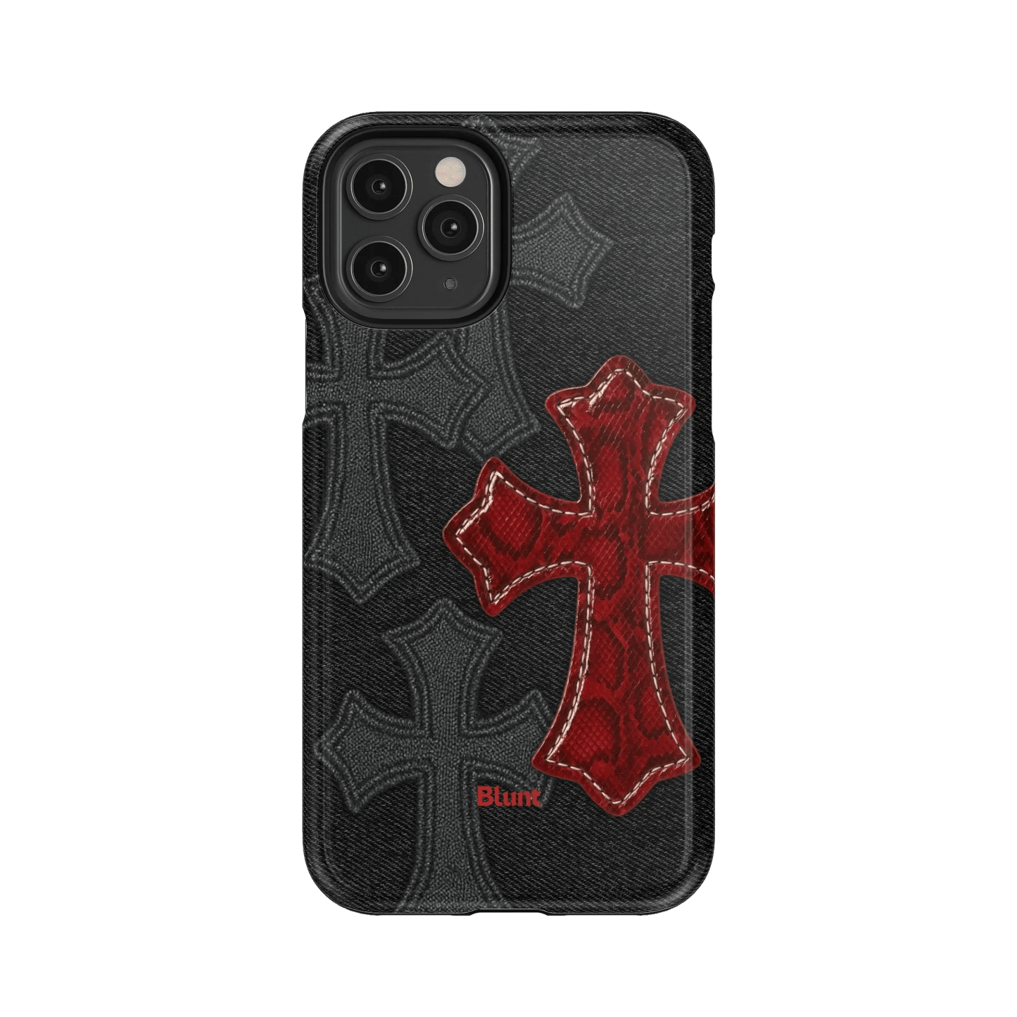 Crimson Cross iPhone Case - Blunt Cases