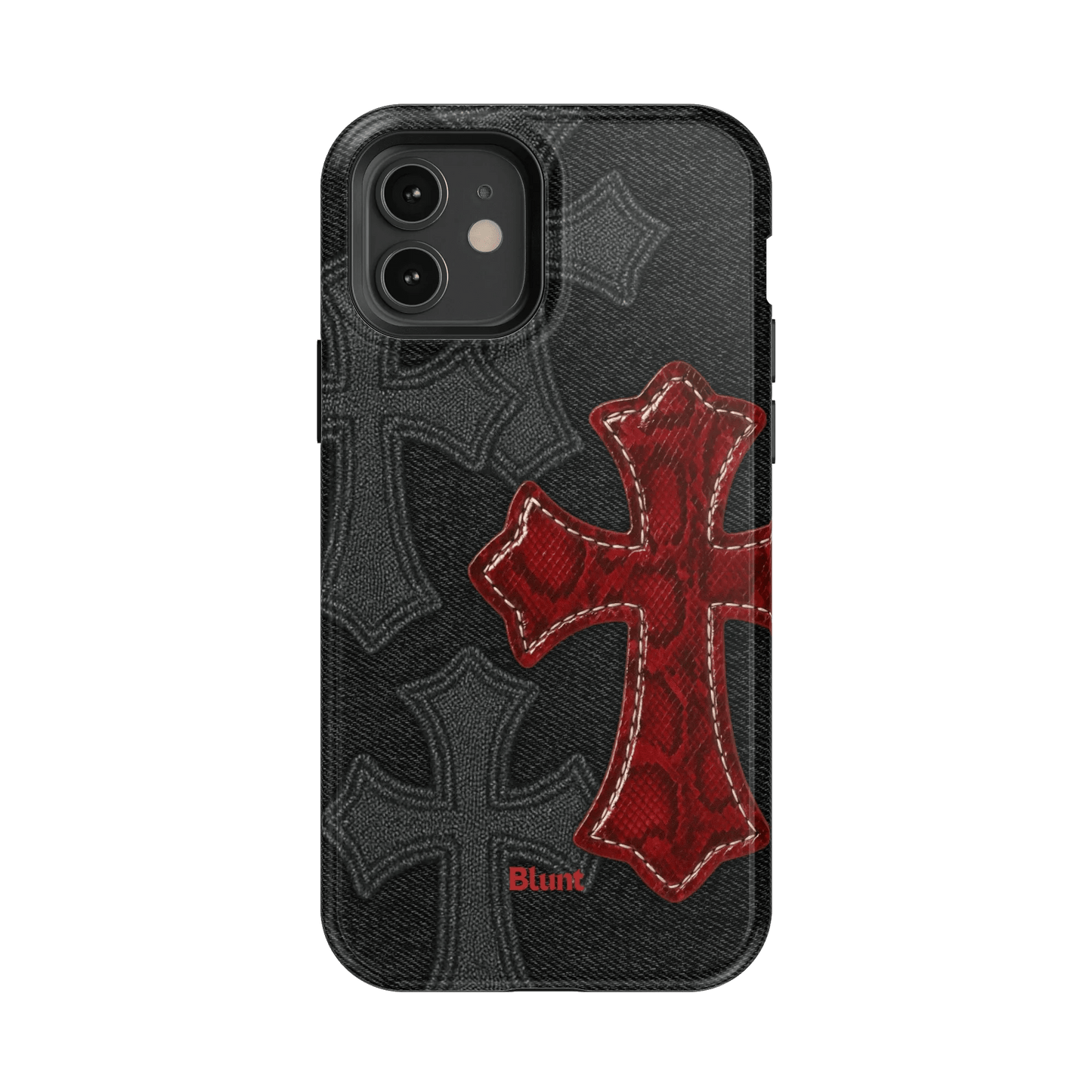 Crimson Cross iPhone Case - Blunt Cases