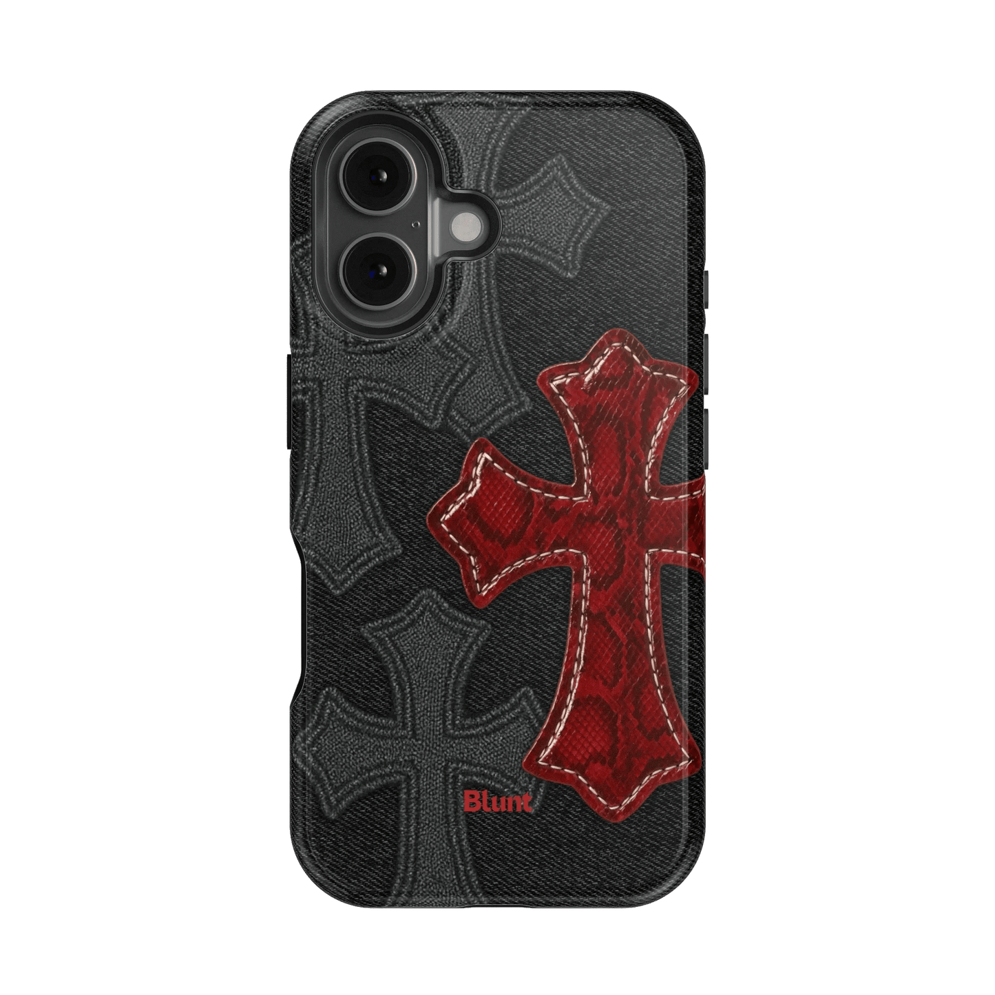 Crimson Cross iPhone Case - Blunt Cases