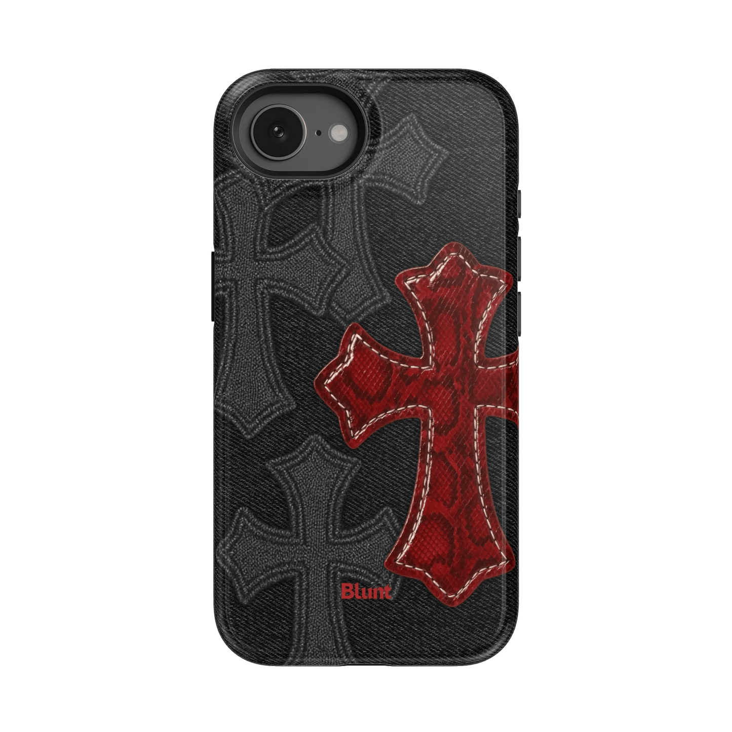 Crimson Cross iPhone Case - Blunt Cases