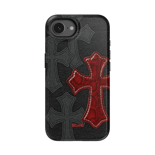 Crimson Cross iPhone Case - Blunt Cases