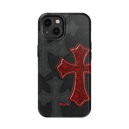 Crimson Cross iPhone Case - Blunt Cases