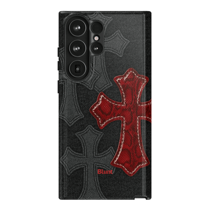 Crimson Cross Samsung Case - Blunt Cases