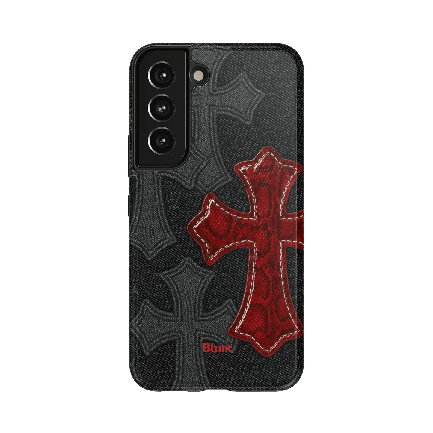 Crimson Cross Samsung Case - Blunt Cases