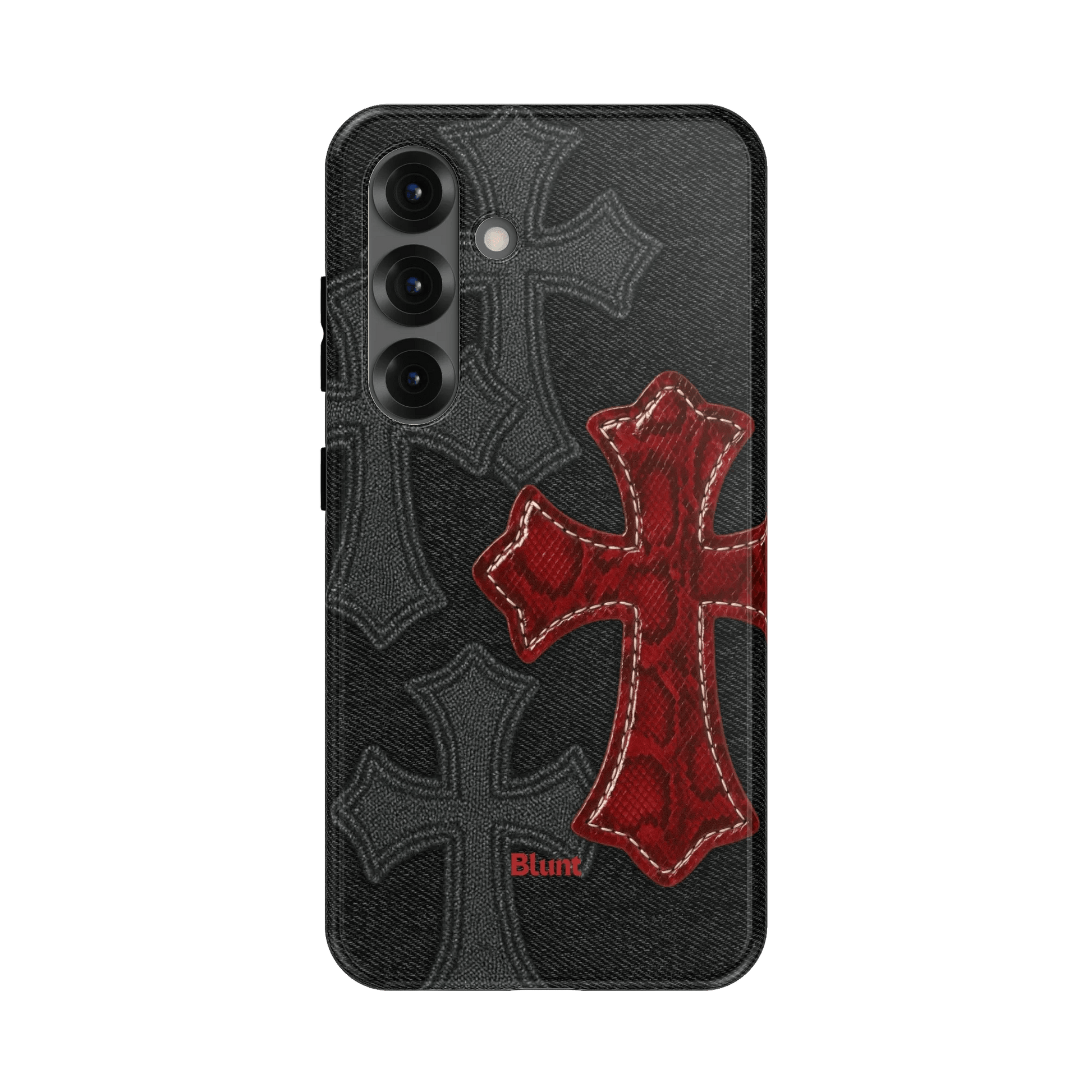 Crimson Cross Samsung Case - Blunt Cases