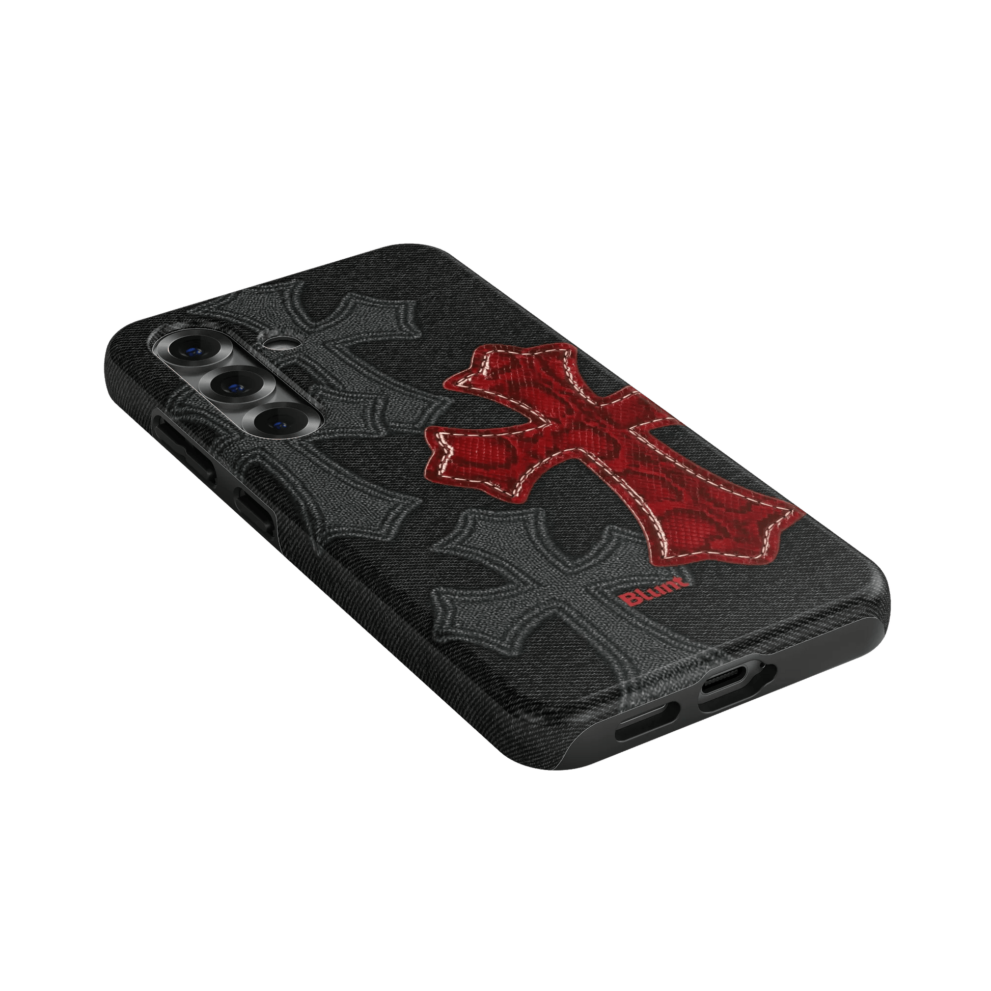 Crimson Cross Samsung Case - Blunt Cases