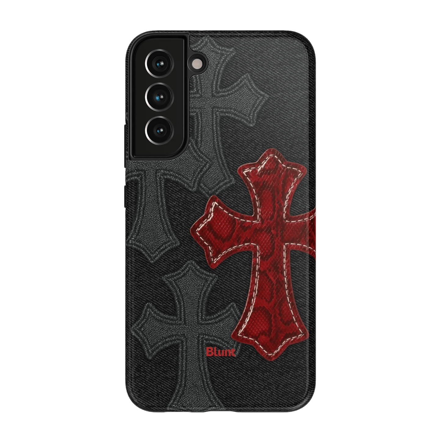 Crimson Cross Samsung Case - Blunt Cases